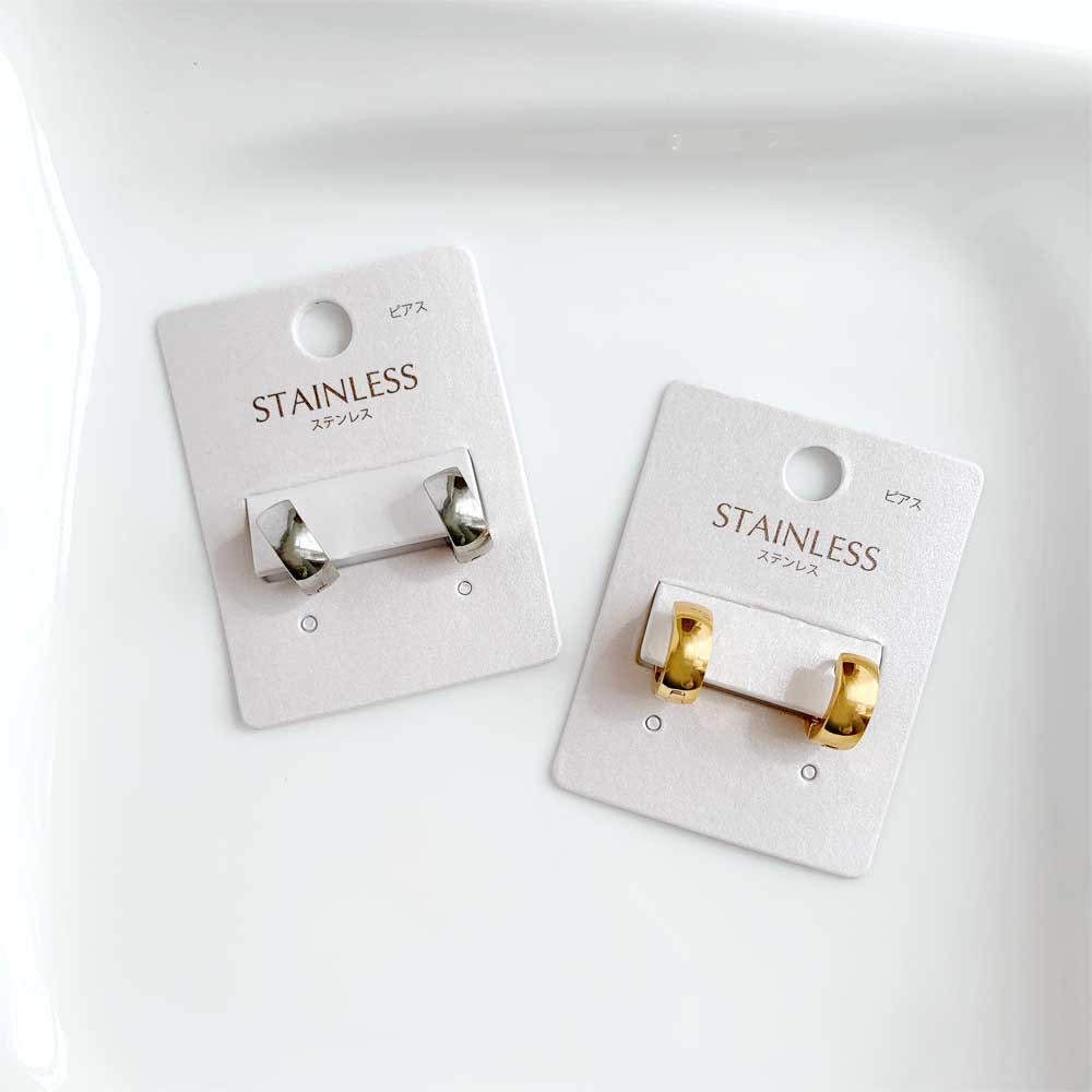 Joji Kojima vintage マットゴールド ピアス セット 563 - www.stedile