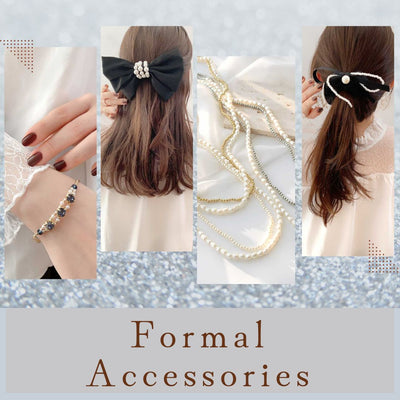 Formal accessories are now available to brighten up your special day. 