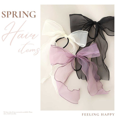 Many hair accessories that “color spring” have arrived♪ 