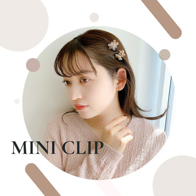 A great tip for hair arrangement! A large number of "Mini Vance Clips" have arrived. 