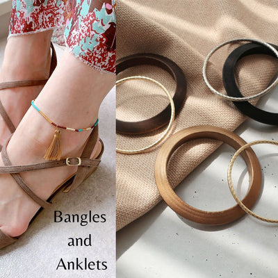 We have a large stock of bangles and anklets, must-have summer accessories.