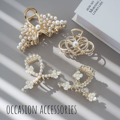 We have a large selection of occasion accessories in stock, perfect for special occasions.