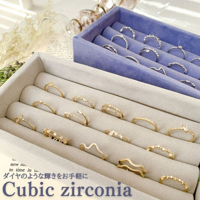 Casual cubic zirconia accessories 