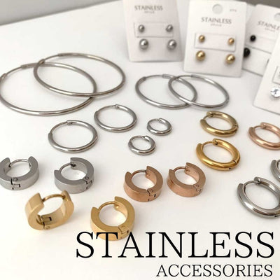 Stainless steel accessories that you want to wear every day have arrived. 
