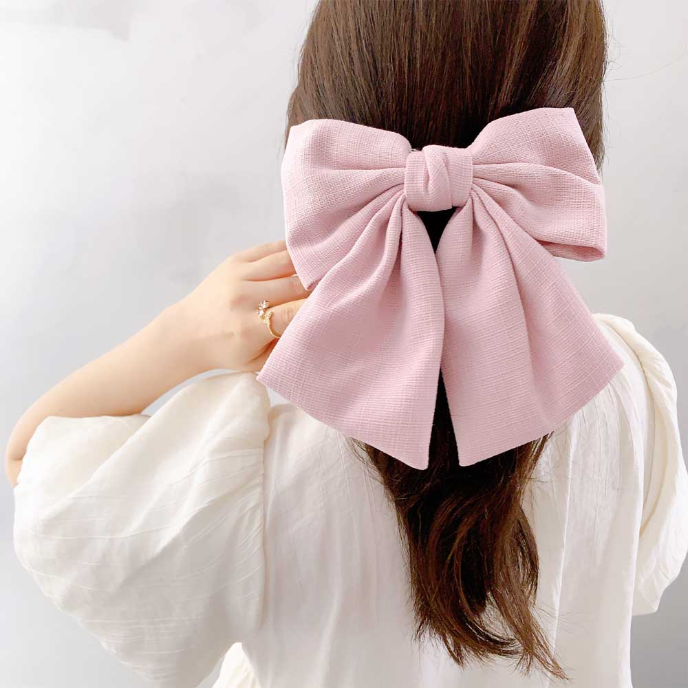 LUDLOW 大きな大きなリボンバレッタ LUDLOW 大きな大きなリボンバレッタ