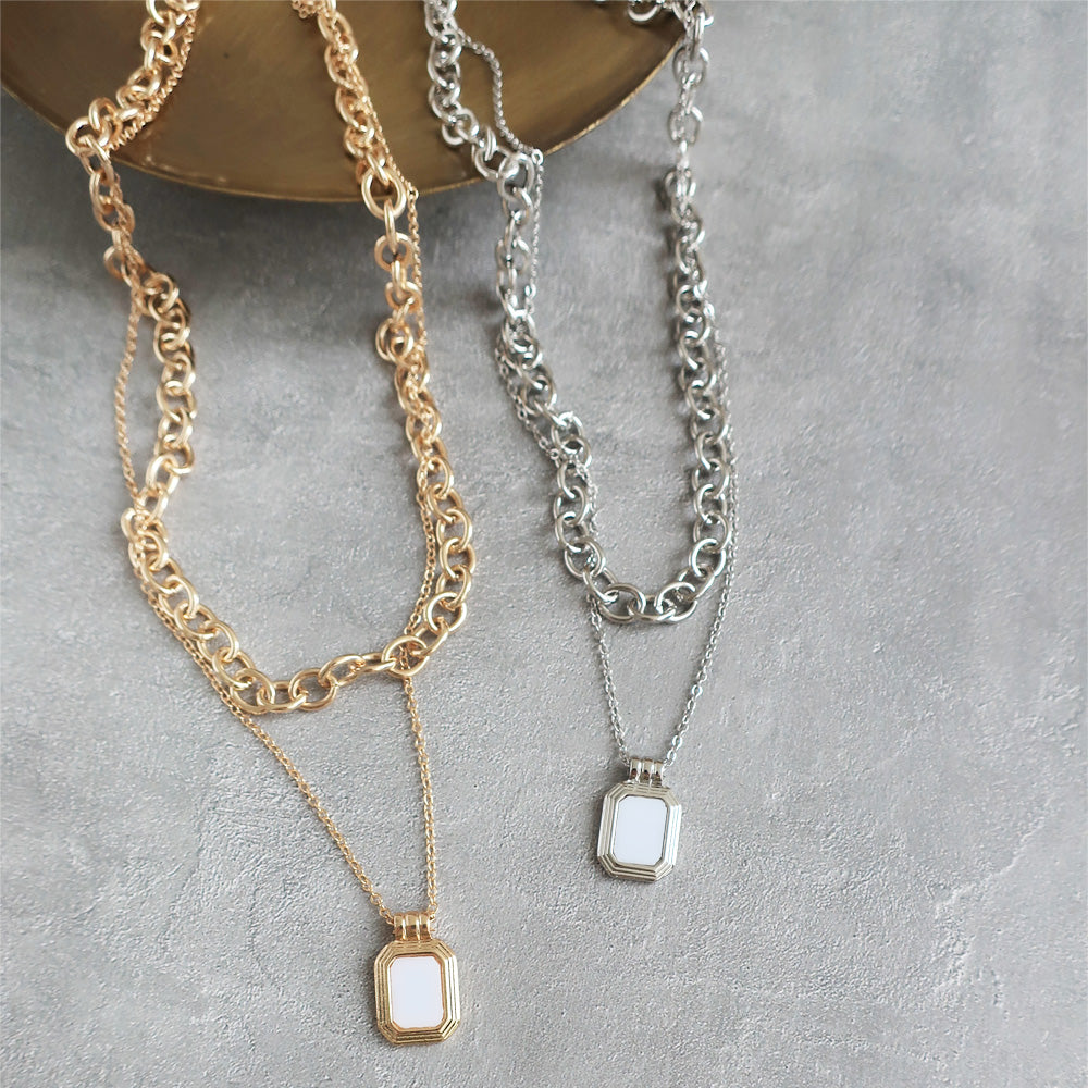美品」999ピュアゴールドマルチレイヤーラージフラワーネックレス24K 