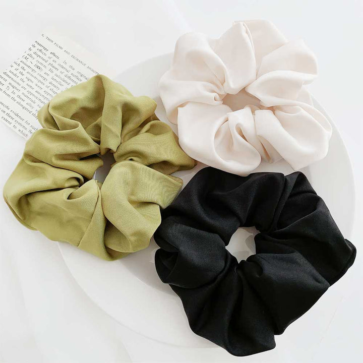 S-393) Chic color scrunchy – LUNA EARTH ONLINE