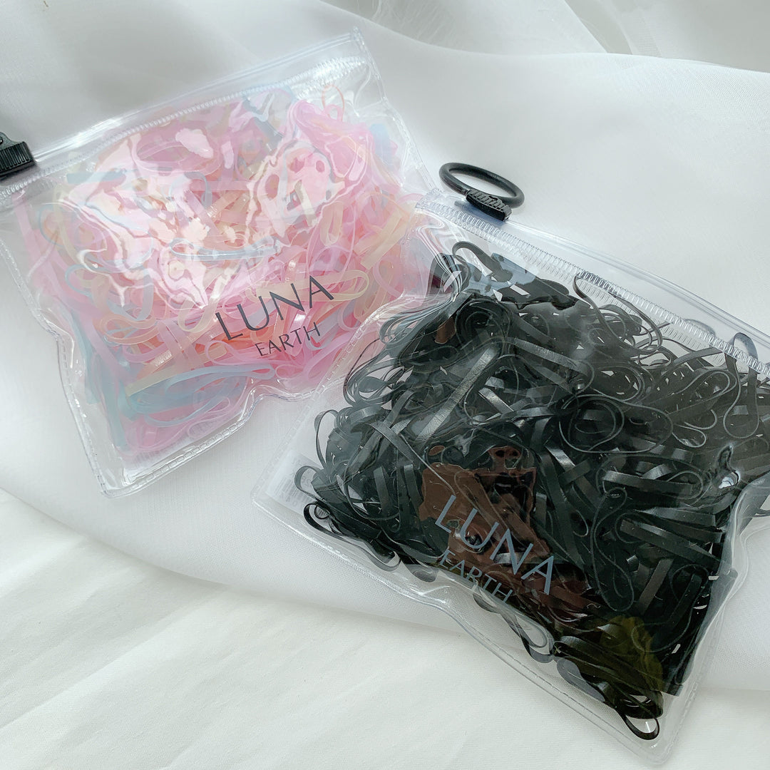 S-306) ヘアゴムセット / ポーチ付き – LUNA EARTH ONLINE 